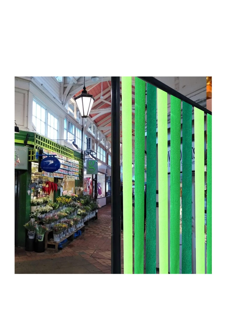 Green Crepe Paper Streamer 792 Feet 20 Rolls Green Crepe Streamers Spring Party Backdrop Decor for Green Theme Birthday Wedding Baby Shower Irish Lucky Day Hanging Party Decoration - Image 5