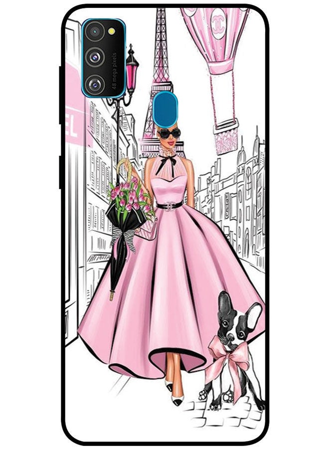 Protective Case Cover For Samsung Galaxy M30s Smart Series Printed Protective Case Cover for Samsung M30s Fashion Girl