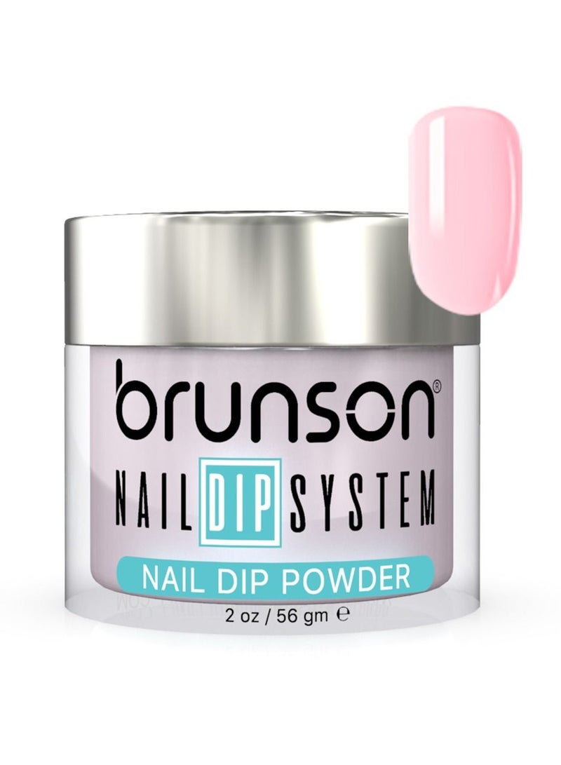 brunson Dip Powder 56gm, No Nail Lamp Needed for Curing Nail Art powder for nail dip system