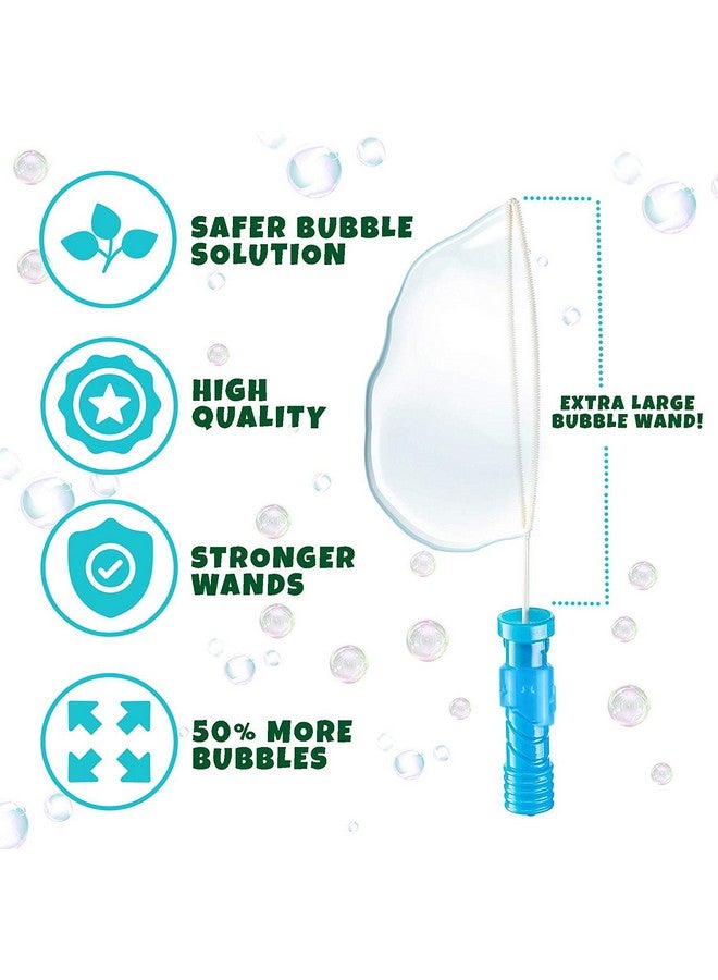 MAPIXO Bubble Wand 28 Pack 14’’ Big Bubble Wands Bulk(7 Colors) Nontoxic Smelless Bubble Toy For Kid Child Birthday Party Favor Wedding Summer Outdoor Pool Activity Bathroom Bath Toys - Image 4