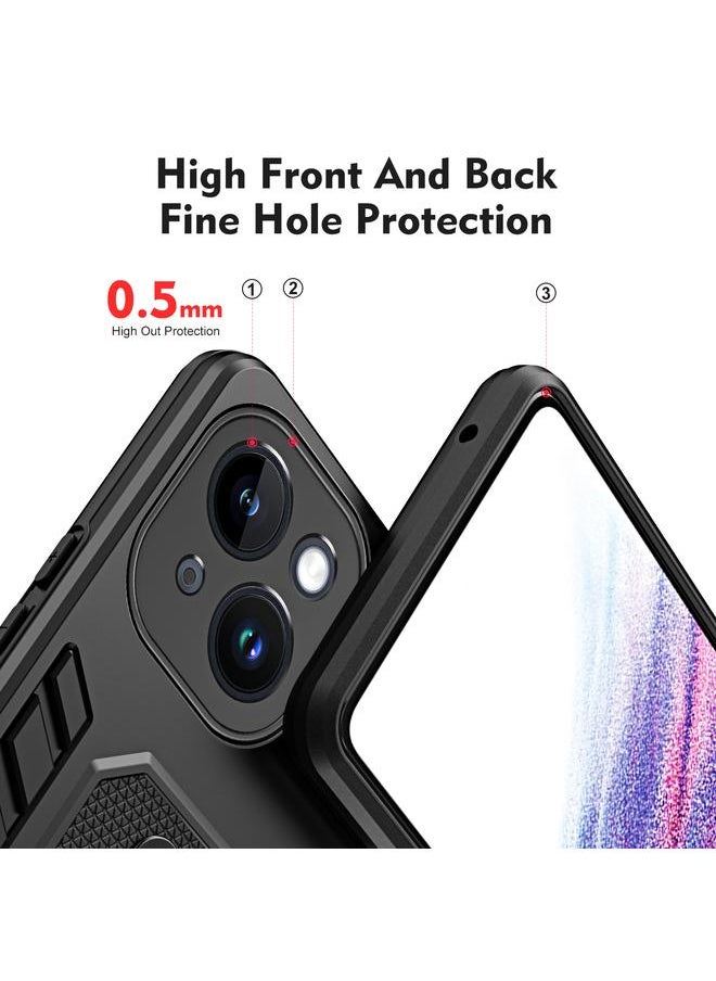 erorex Case For iPhone 14 Plus Variety Brave Armor Finger Loop Holder Phone Case  - Image 4