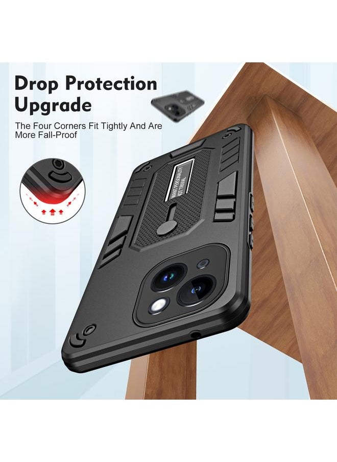 erorex Case For iPhone 14 Plus Variety Brave Armor Finger Loop Holder Phone Case  - Image 3