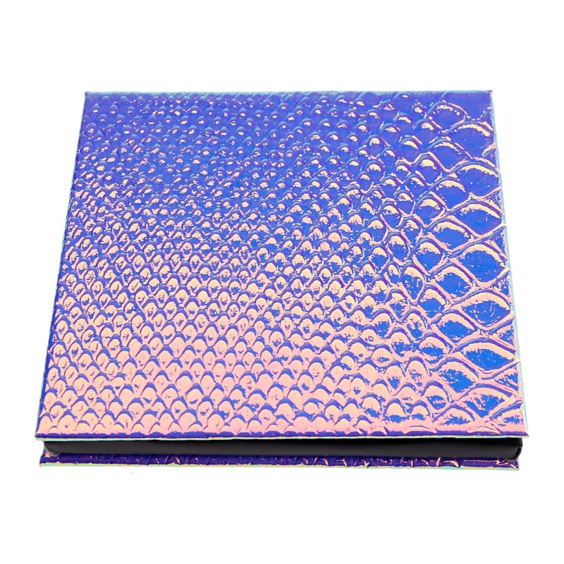 Empty Eyeshadow Makeup Box Magnetic Cosmetics Palette Eye Shadow Fish Scale DIY Storage Tray Small Size