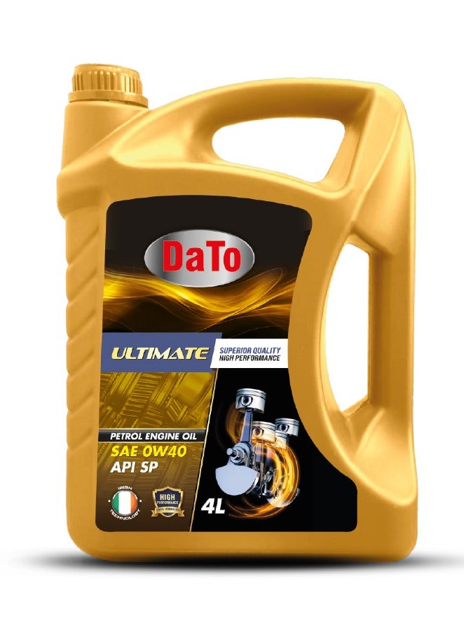 DaTo ULTIMATE - Fully Synthetic Engine Oil 20W50–Optimum Quality