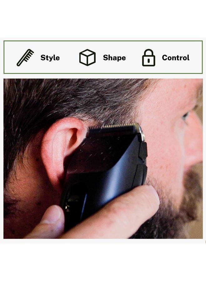 Live Bearded MT-1 Beard Trimmer - Rechargeable with 240-Minute Run-Time, Ceramic Blade, Whisper Quiet and 28 Combination Cutting Lengths for Men - Image 3