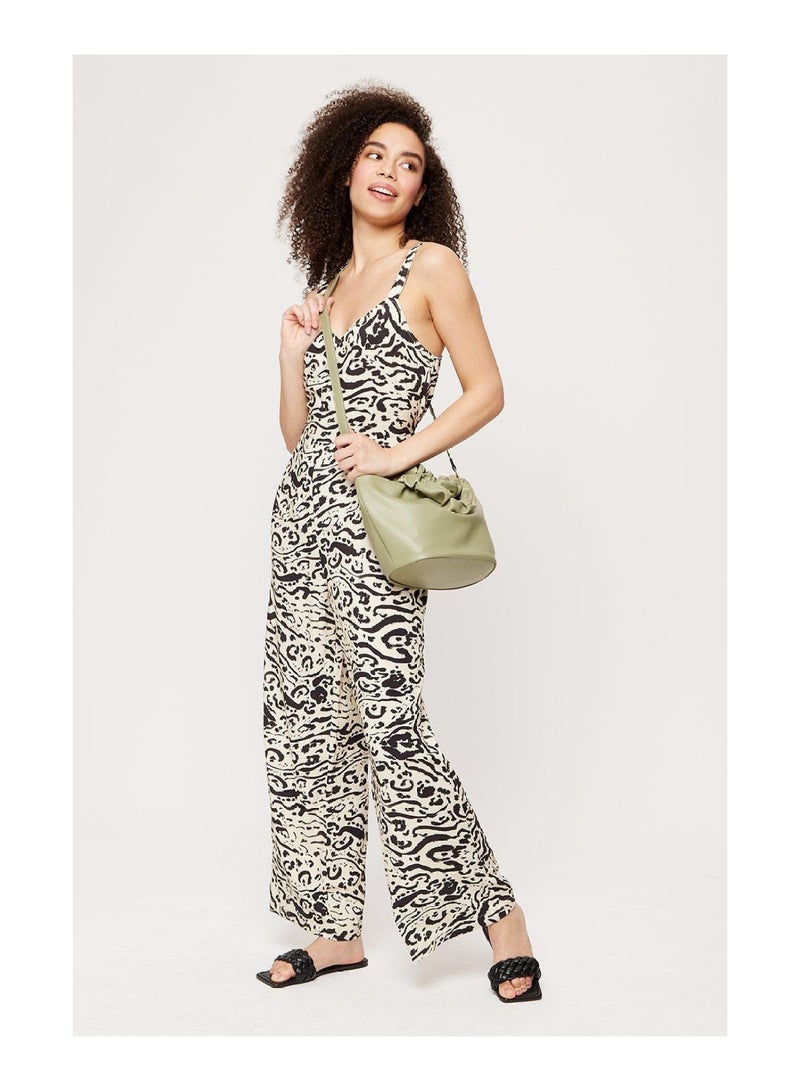 Animal Trapeze Jumpsuit
