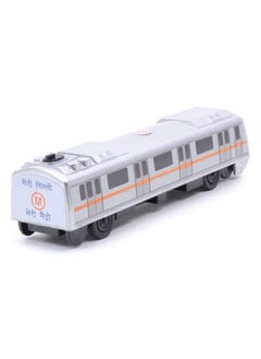 Centy Toys Metro Is A Model Of Indian Metro Train -From (Kids S Hub) 16.7 X 4 X 5.5 Cm Silver  - Image 3