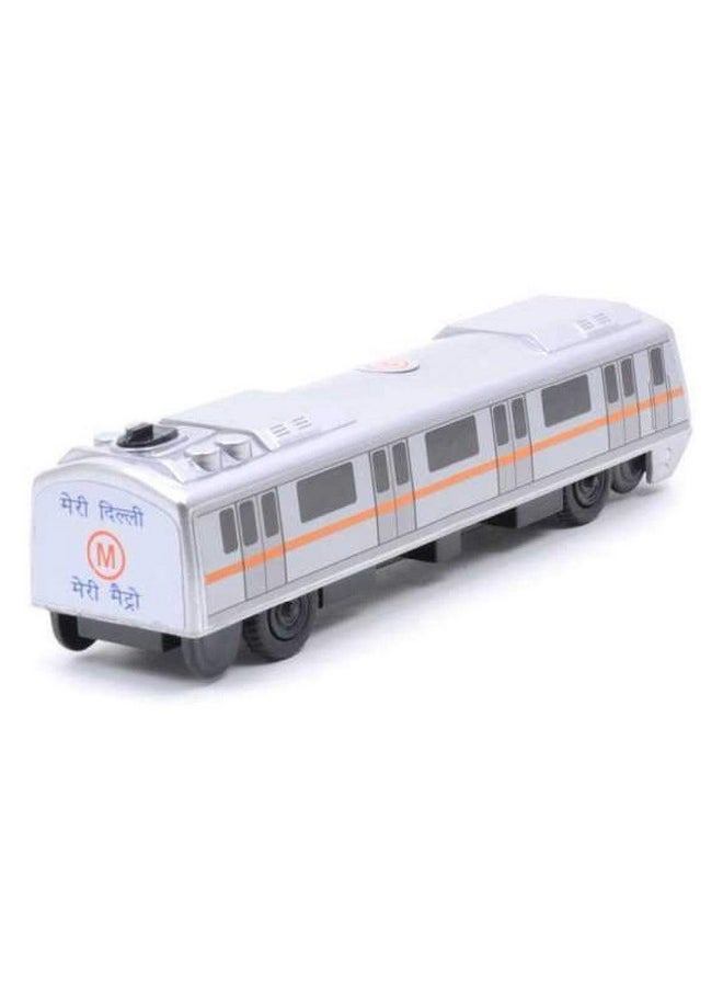 Centy Toys Metro Is A Model Of Indian Metro Train -From (Kids S Hub) 16.7 X 4 X 5.5 Cm Silver  - Image 3