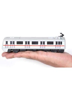 Centy Toys Metro Is A Model Of Indian Metro Train -From (Kids S Hub) 16.7 X 4 X 5.5 Cm Silver  - Image 2