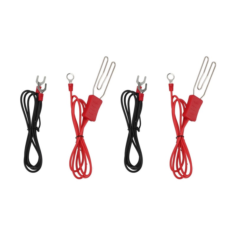 Tyenaza 2 Pack M8 الفولاذ المقاوم للصدأ شريط السياج الكهربائي موصلات مزرعة الماشية مجموعة محطة - Image 1