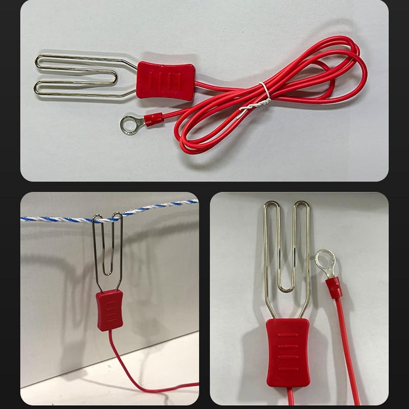 Tyenaza 2 Pack M8 الفولاذ المقاوم للصدأ شريط السياج الكهربائي موصلات مزرعة الماشية مجموعة محطة - Image 3