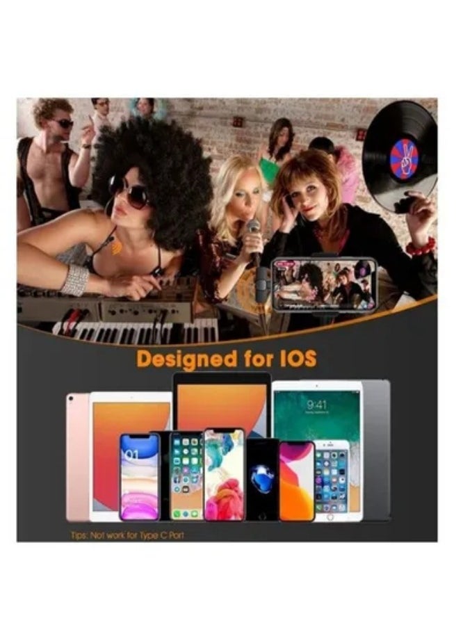 Rock Pow - Auto Sync Clip On Wireless Lavalier Microphone For Iphone - Image 1