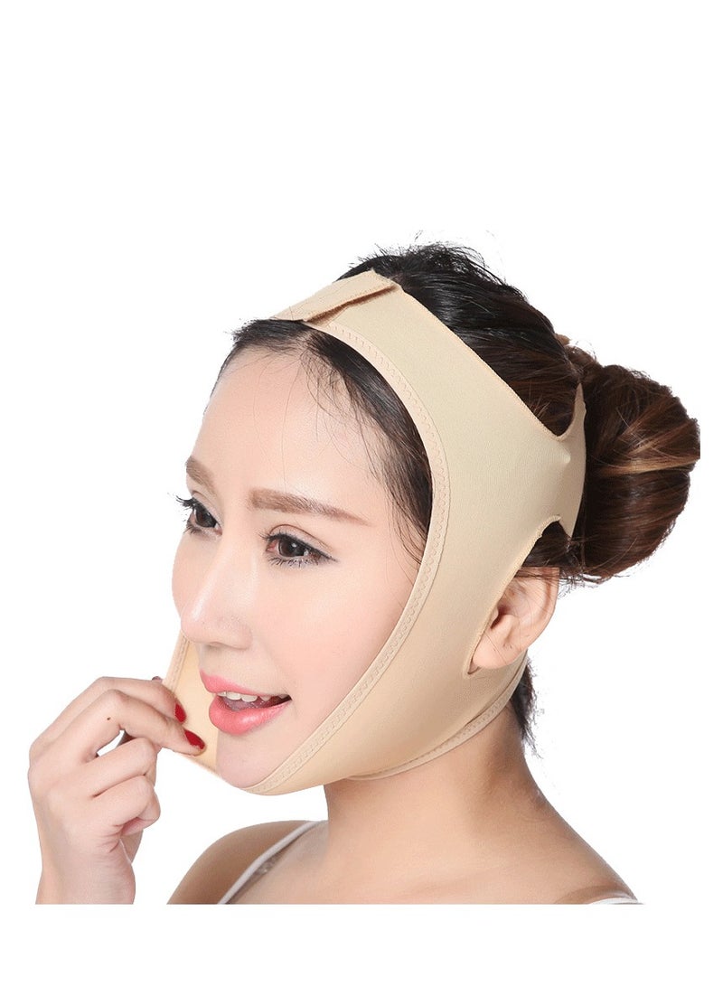general Face Lift, V-Shaper, Facial Slimming Bandage, Relaxation Lift, Sculpting Lift, Shrinking, Double Strap Massage, Chin Massage, Facial Skincare - Image 1