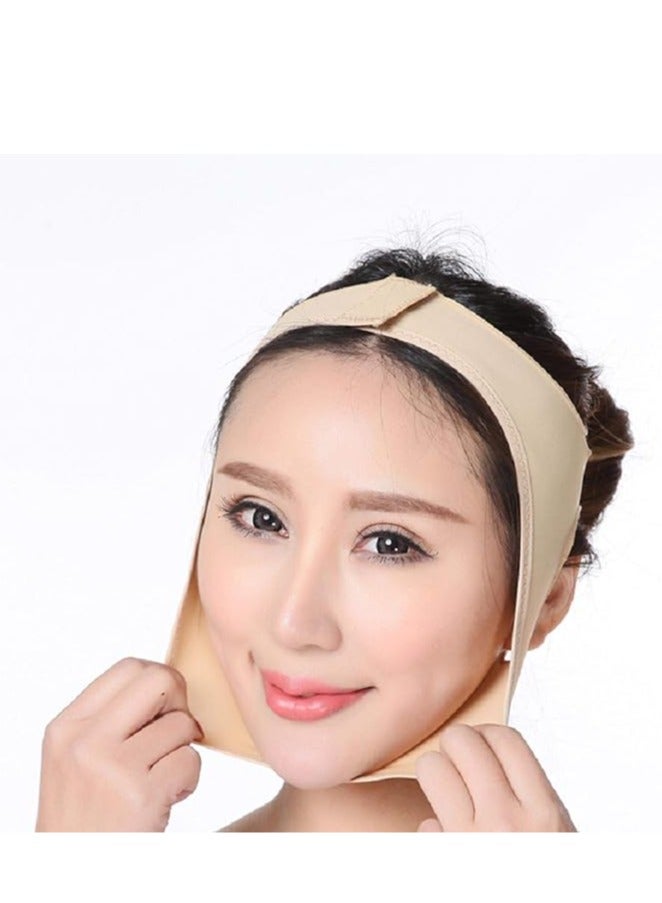 general Face Lift, V-Shaper, Facial Slimming Bandage, Relaxation Lift, Sculpting Lift, Shrinking, Double Strap Massage, Chin Massage, Facial Skincare - Image 2