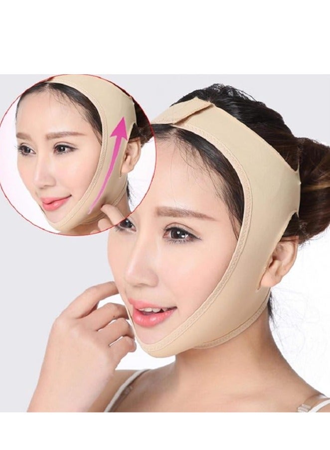 general Face Lift, V-Shaper, Facial Slimming Bandage, Relaxation Lift, Sculpting Lift, Shrinking, Double Strap Massage, Chin Massage, Facial Skincare - Image 3