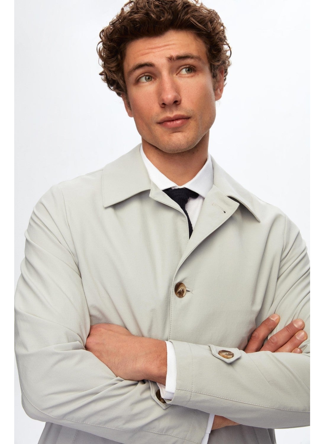 Regular Fit Stone Plain Topcoat/trenchcoat 2HCP812220420 - https://f.nooncdn.com/p/pzsku/Z17CCCD1F238D524D9DA8Z/45/_/1727704343/aec74466-4698-4662-afa6-b5a95eed4507.jpg?format=jpg&width=original