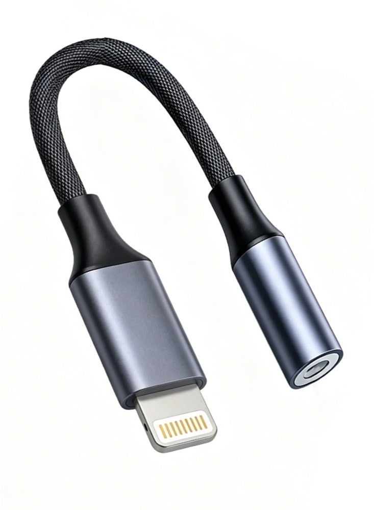 lightning 3.5mm سماعة جاك محول الصوت ، اي فون 11 / 12 / 13 برو ماكس / ميني / س / س / س ص / س / 8 / 7-3.5mm جاك - Image 1