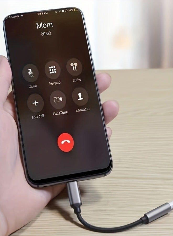 lightning 3.5mm سماعة جاك محول الصوت ، اي فون 11 / 12 / 13 برو ماكس / ميني / س / س / س ص / س / 8 / 7-3.5mm جاك - Image 3