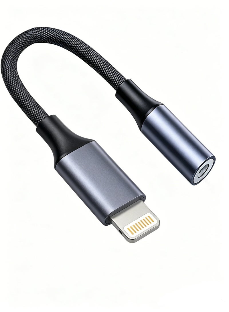 lightning 3.5mm سماعة جاك محول الصوت ، اي فون 11 / 12 / 13 برو ماكس / ميني / س / س / س ص / س / 8 / 7-3.5mm جاك - Image 5