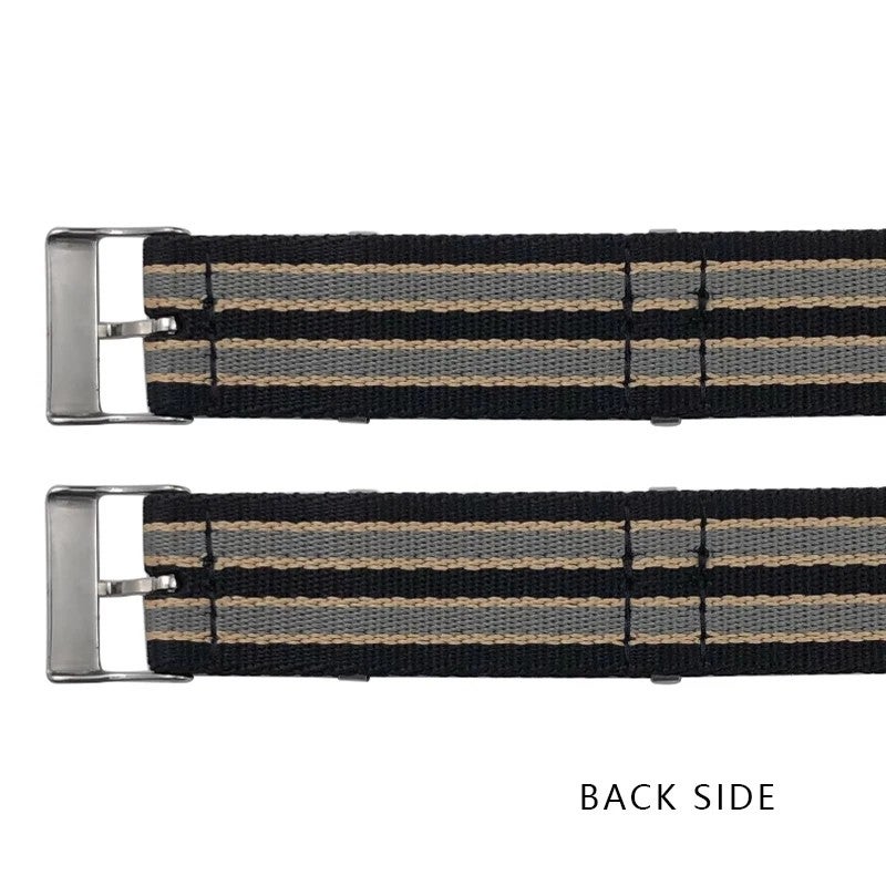 Bluejw OM 700 SE-A-MA 300 Nylon Watch Strap 20mm - High Density Soft Premium Universal Replacement Band for Sports Watches - Image 3