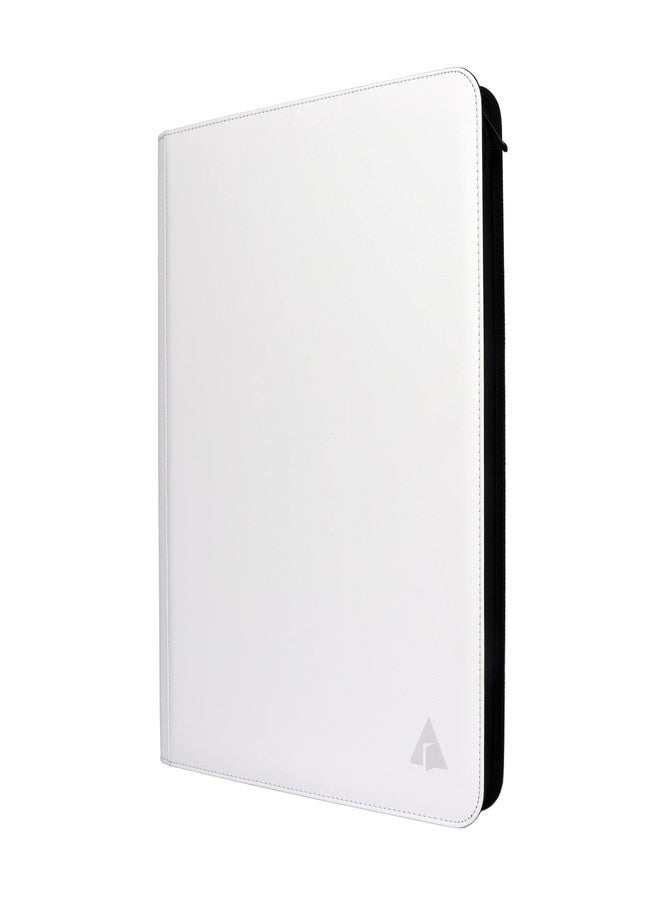 Rieton 16 Pocket 1000+ Pockets Card Binder, Large Ringless Side Loading Pockets Trading Card Album Folder for TCG -White - Image 1