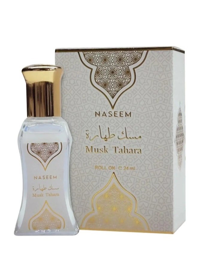Naseem Musk Tahara Roll On Attar 24ml – Long-Lasting Musk Fragrance for Men & Women - Image 3