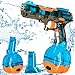 artcool Electric Water Gun for Adults Kids550 Continuous AmmosRechargeable Automatic Squirt GunsAuto Suction with PipeManual Fill - Image 2