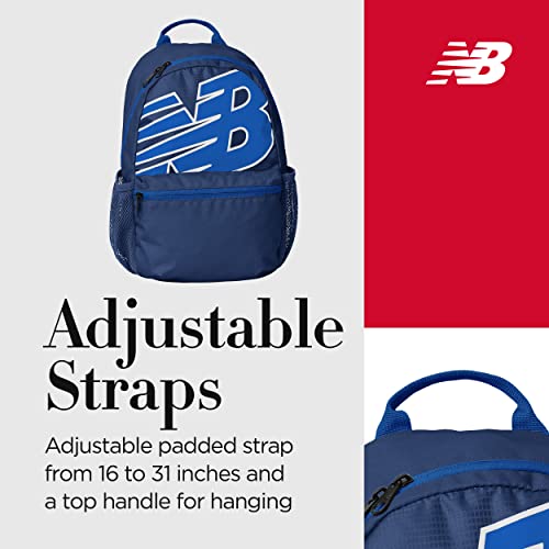 New Balance Backpack Core Performance Daypack Small Hiking Bag Blue - Image 3