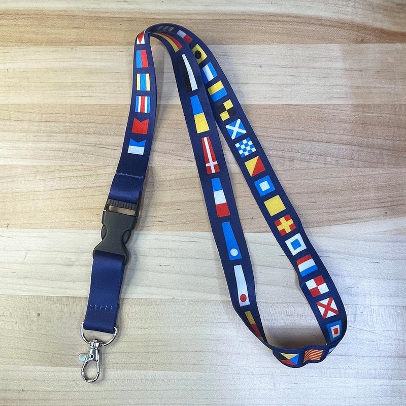 Desert Cactus Nautical Boating Lanyard with Detachable Breakaway Snap Buckle - Image 3