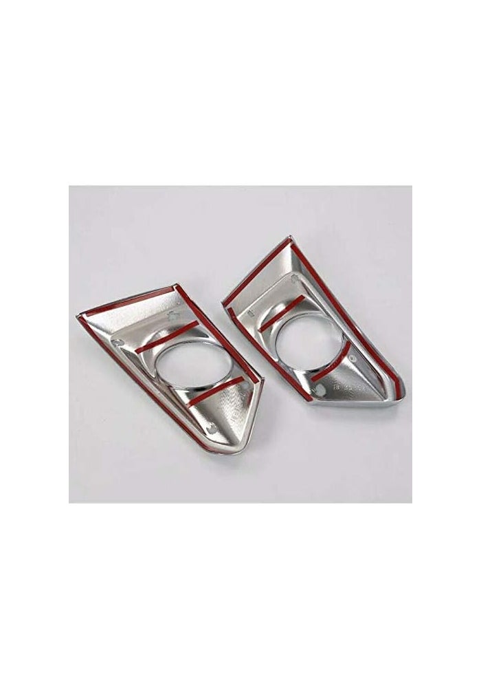 DEMULAX Chrome Fog Lamp Light Cover Trim for Nissan Teana and Altima - Image 4
