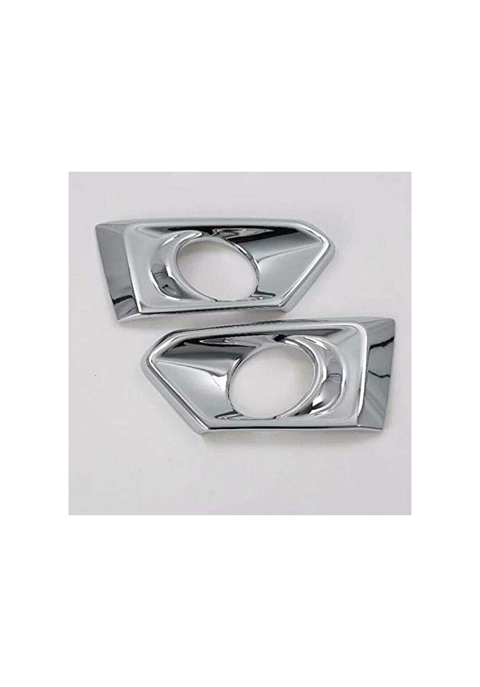 DEMULAX Chrome Fog Lamp Light Cover Trim for Nissan Teana and Altima - Image 2