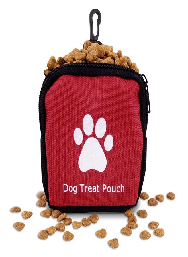 Sudaporn حقيبة تدريب الكلاب للمشي، حقيبة مكافآت خارجية للكلاب، حقيبة صغيرة بسحاب مع مشابك، حامل محمول للكلاب للمشي، هدية مثالية لأصحاب الجراء في عيد الميلاد. - Image 1