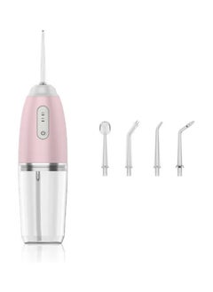 ORiTi ORiTi Portable Water Flosser Oral Irrigator with 3 Modes Pink/White  - Image 1