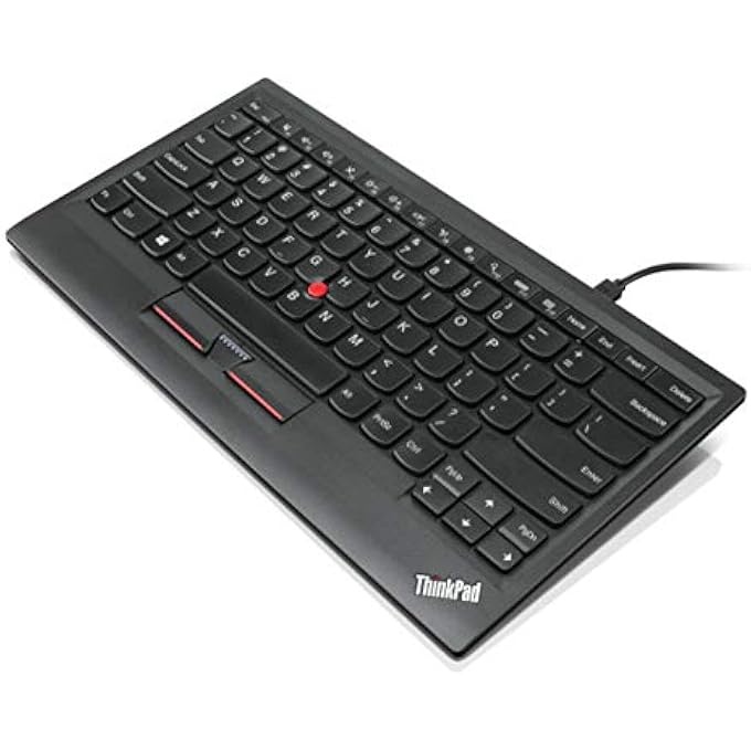 thinkpad GROUP LIMITED THINKPAD COMPACT USB KEYBOARD WITH TRACKPOINT - US ENGLISH,BLACK - Image 1