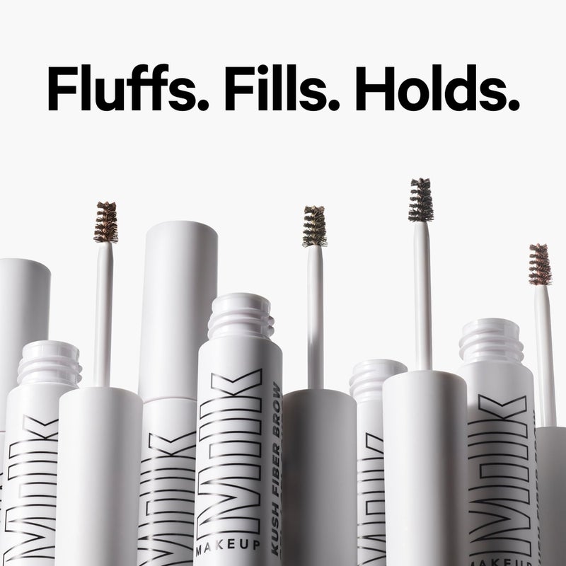Milk Makeup KUSH Fiber Brow Gel â€“ Tinted Gel Fluffs, Fills + Holds Eyebrows for a Fuller, Natural Look â€“ Conditioning, Vegan Formula â€“ Haze (Blond), 0.15 oz - Image 3