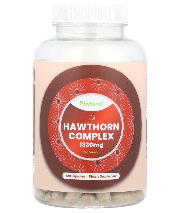 Hawthorn Complex 120 Capsules (665 mg per Capsule)