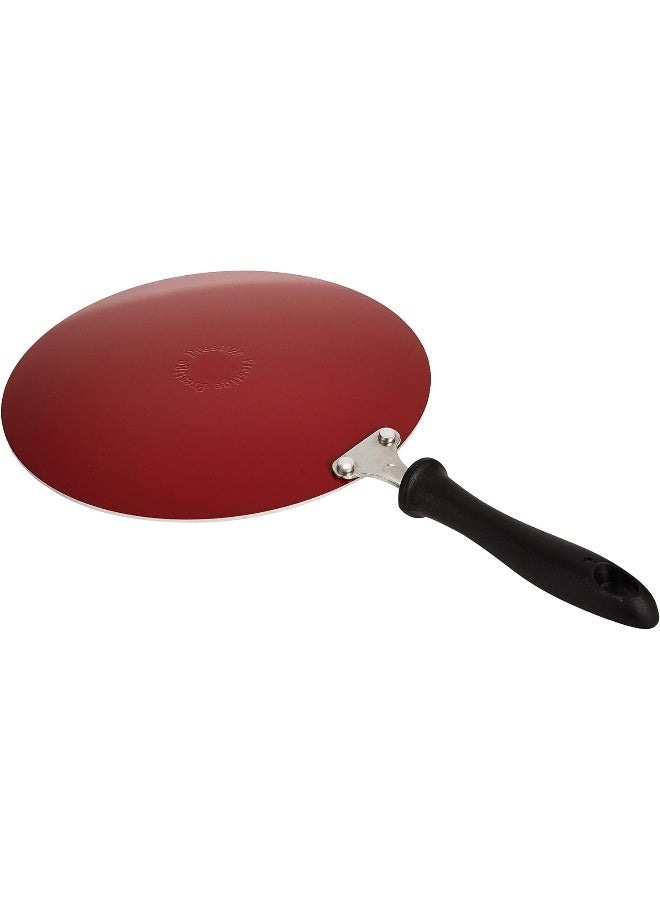 Prestige Concave Tawa 250mm, Black Red/Black 25cm - Image 4