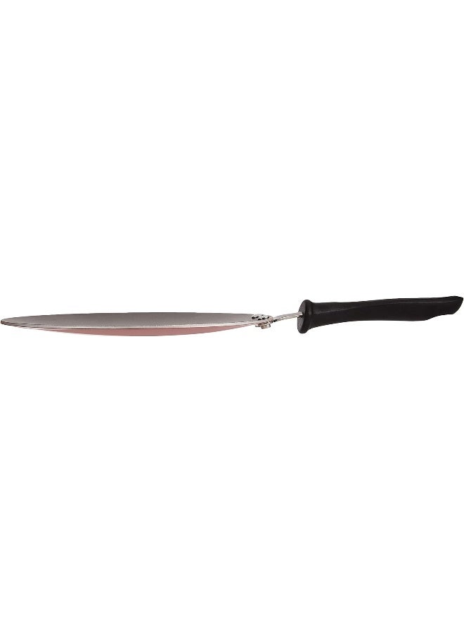 Prestige Concave Tawa 250mm, Black Red/Black 25cm - Image 2