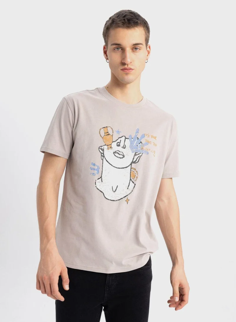 Regular Fit Crew Neck T-Shirt