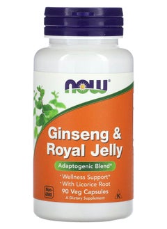 Ginseng & Royal Jelly 90 Veg Capsules