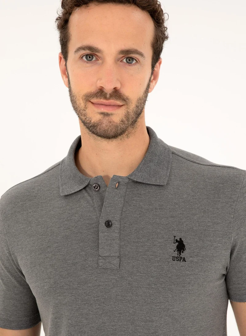 U.S. Polo Assn. Men's Embroidered Logo Slim Fit Polo T-Shirt