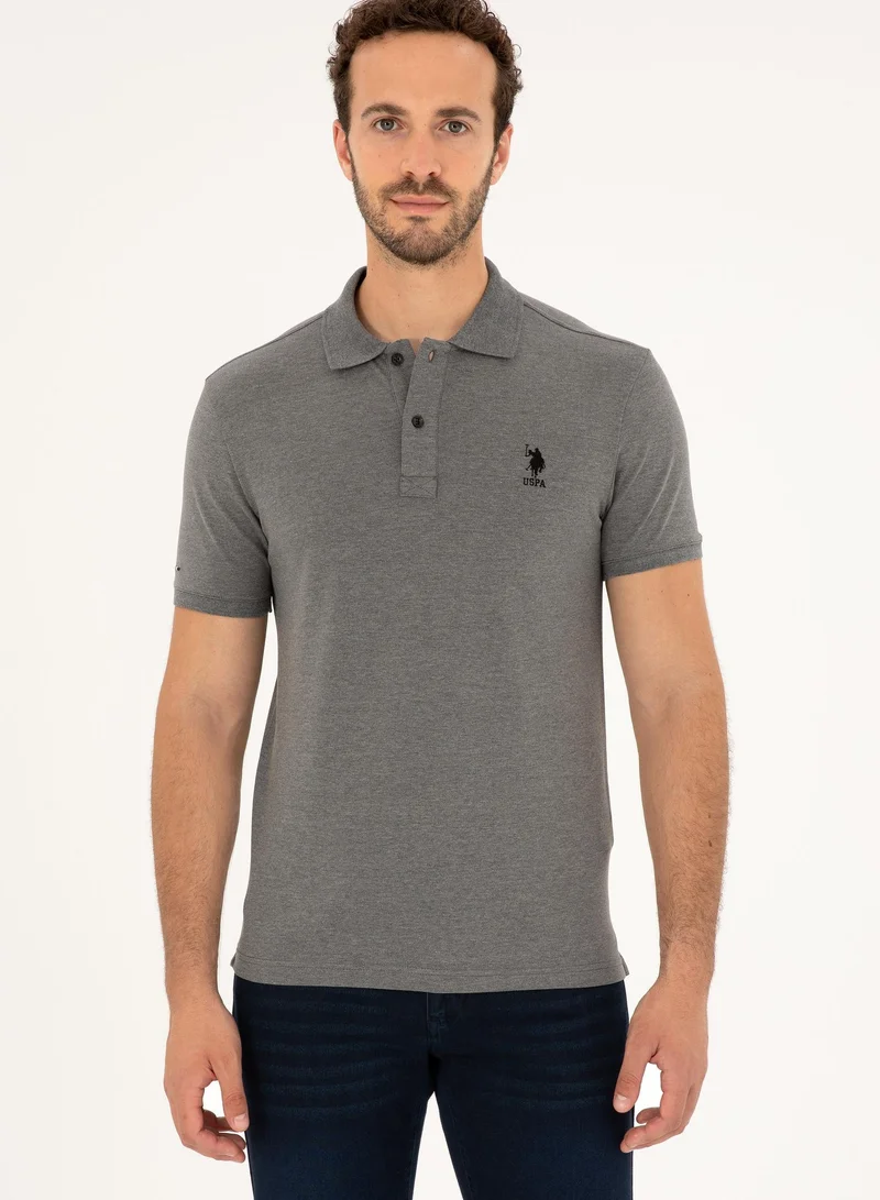 U.S. Polo Assn. Men's Embroidered Logo Slim Fit Polo T-Shirt