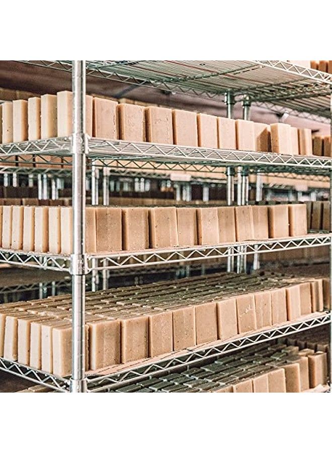 Little Seed Farm Geranium Rose Organic Facial Soap Bar 3 Pack - Image 2