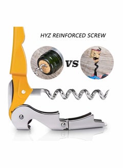 KASTWAVE 4 Packs Professional Waiter Corkscrew Wine Openers Set Upgraded With Heavy Duty Stainless Steel Hinges Wine Key For Restaurant Waiters Sommelier Bartenders  - Image 2