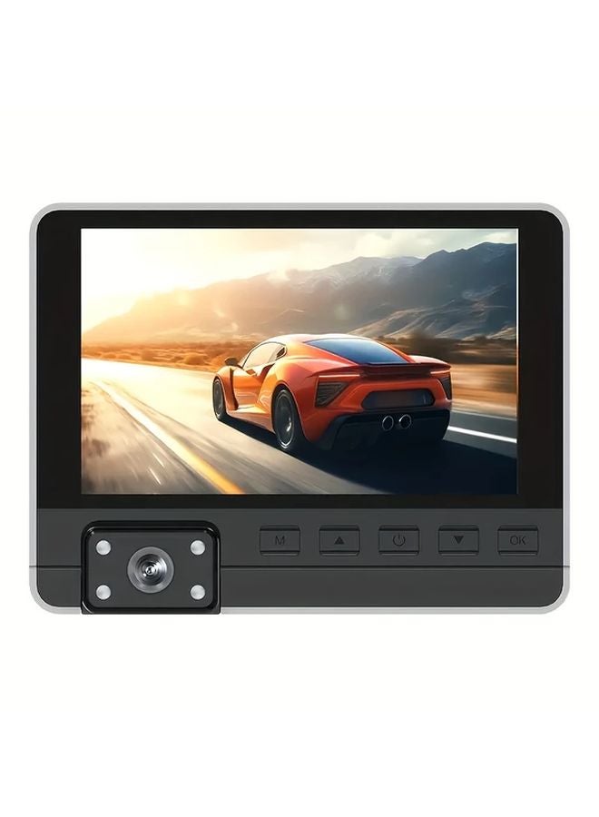 1080P Front Dash Cam With Night Vision Loop Recording 32G Storage Card Emergency Locking - Image 5