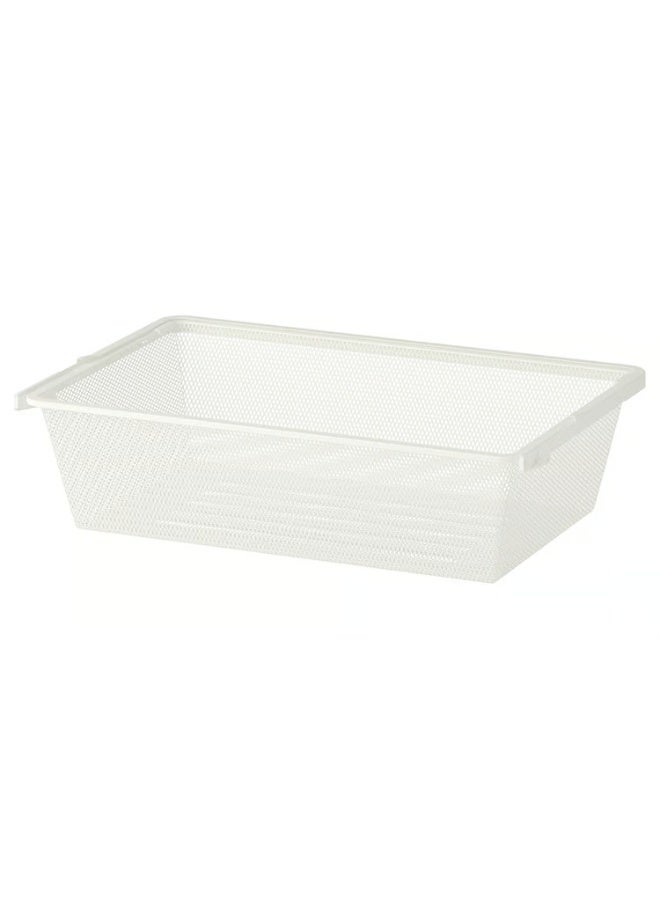 IKEA (IKEA) سلة شبكية بيضاء 60×40×15 سم - Image 1