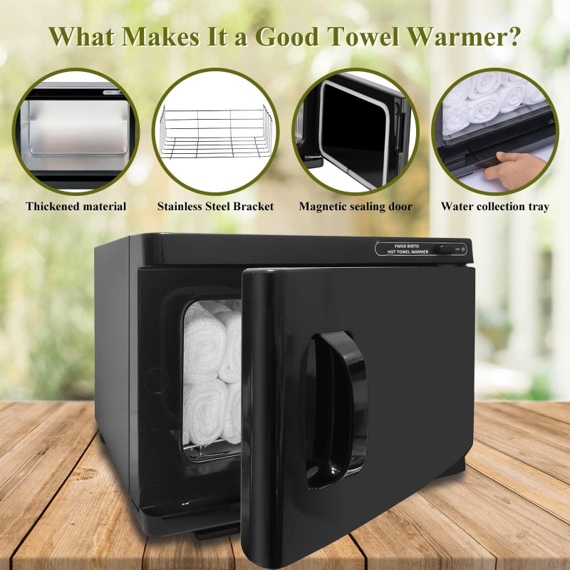 FWOD BIBTO Hot Towel Warmer, 8L Towel Warmer Spa, Towel Warmer for Facials, Professional Towel Warmer, Small Towel Warmer Cabinet, Suitable for Spa, Salon, Barbershop, Estheticianâ€¦ - Image 2