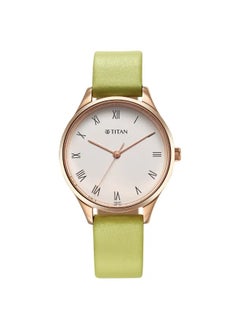 TITAN Women's Analog Round Shape Leather Wrist Watch - 2649WL03 - 38.7 Mm  - Image 1