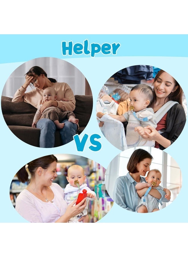 Babygoal Pacifier Clips for Girls, Pack of 6 - Image 5