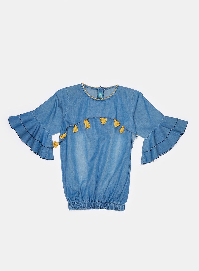 Jodi Mini بلوزة للبنات الصغار - Image 1